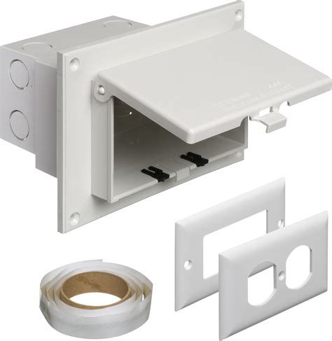 horizontal electrical box for vertical outdoor lights|recessed electrical box.